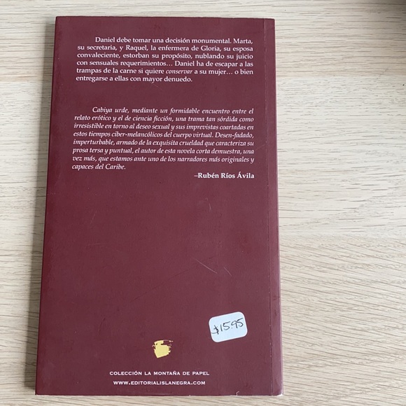 Libro: La cabeza. Pedro Cabiya. - Picture 2 of 4